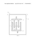 INTERDIGITATED CAPACITORS WITH A ZERO QUADRATIC VOLTAGE COEFFICIENT OF     CAPACITANCE OR ZERO LINEAR TEMPERATURE COEFFICIENT OF CAPACITANCE diagram and image