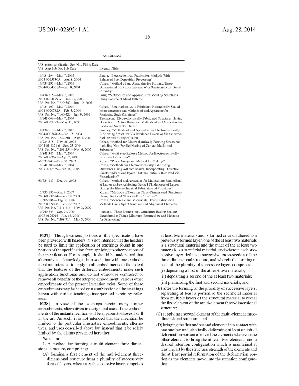 Electrochemical Fabrication Method Including Elastic Joining of Structures - diagram, schematic, and image 41