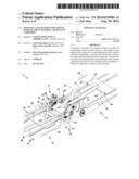 APPARATUS AND METHOD FOR VARYING SPEED OF SHEET MATERIAL ARTICLES IN A     TRIMMER diagram and image