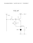 EL DISPLAY PANEL, POWER SUPPLY LINE DRIVE APPARATUS, AND ELECTRONIC DEVICE diagram and image