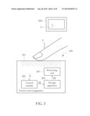 TOUCH CONTROL METHOD AND TOUCH CONTROL APPARATUS diagram and image