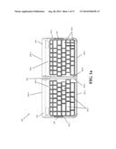 ADJUSTABLE ERGONOMIC KEYBOARD diagram and image