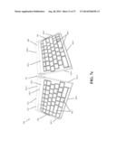 ADJUSTABLE ERGONOMIC KEYBOARD diagram and image