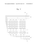 DIGITAL FILTER, TOUCH SENSE DEVICE INCLUDING THE DIGITAL FILTER, AND     METHOD FOR PERFORMING THE DIGITAL FILTERING diagram and image