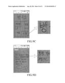 APPARATUS AND METHOD FOR DISPLAYING USER INPUT APPLYING TEXTURE OF     BACKGROUND IMAGE diagram and image