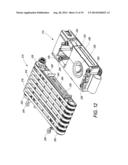 PRINTER WITH VACUUM BELT ASSEMBLY HAVING INDEPENDENTLY LATERALLY MOVABLE     BELTS diagram and image