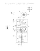 ADHESIVE LABEL ISSUING APPARATUS AND PRINTER diagram and image