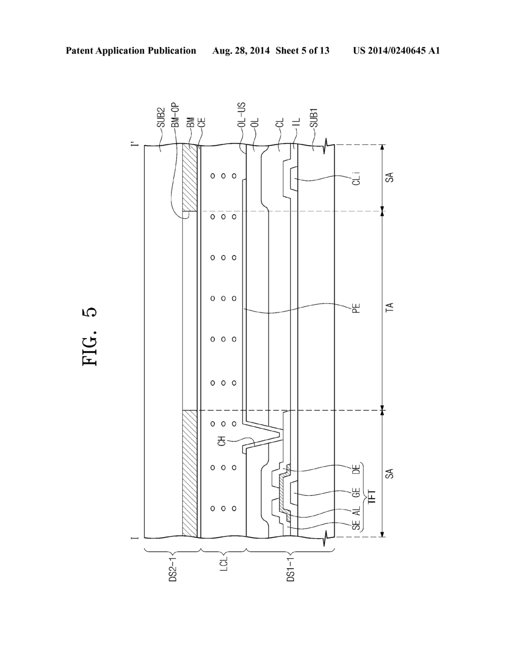 PHOTOSENSITIVE RESIN COMPOSITION, DISPLAY DEVICE USING THE SAME AND METHOD     OF MANUFACTURING THE DISPLAY DEVICE - diagram, schematic, and image 06