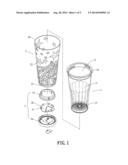 CUP WITH TWINKLING LIGHT EFFECTS diagram and image