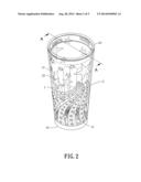 CUP WITH TWINKLING LIGHT EFFECTS diagram and image