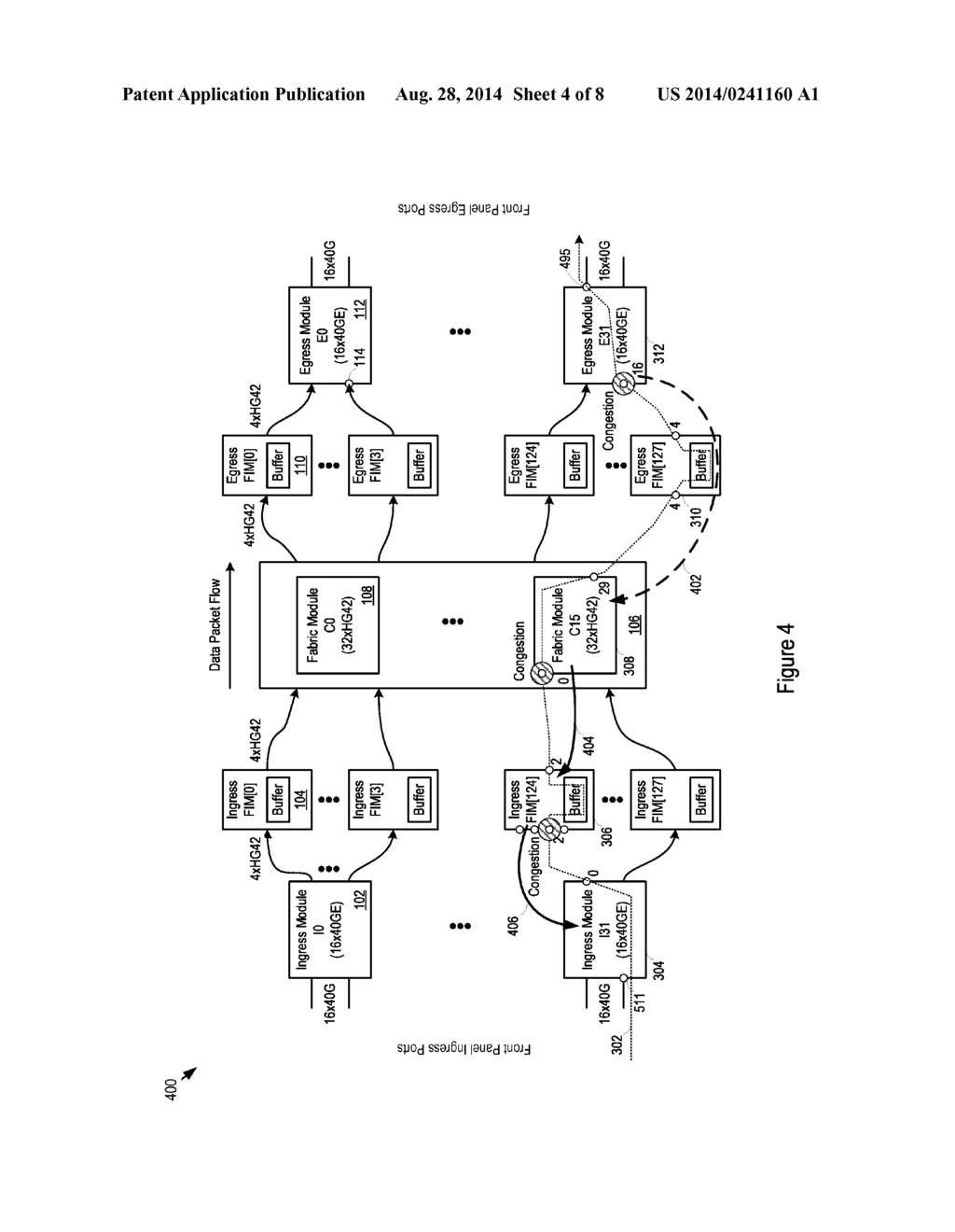 Scalable, Low Latency, Deep Buffered Switch Architecture - diagram, schematic, and image 05