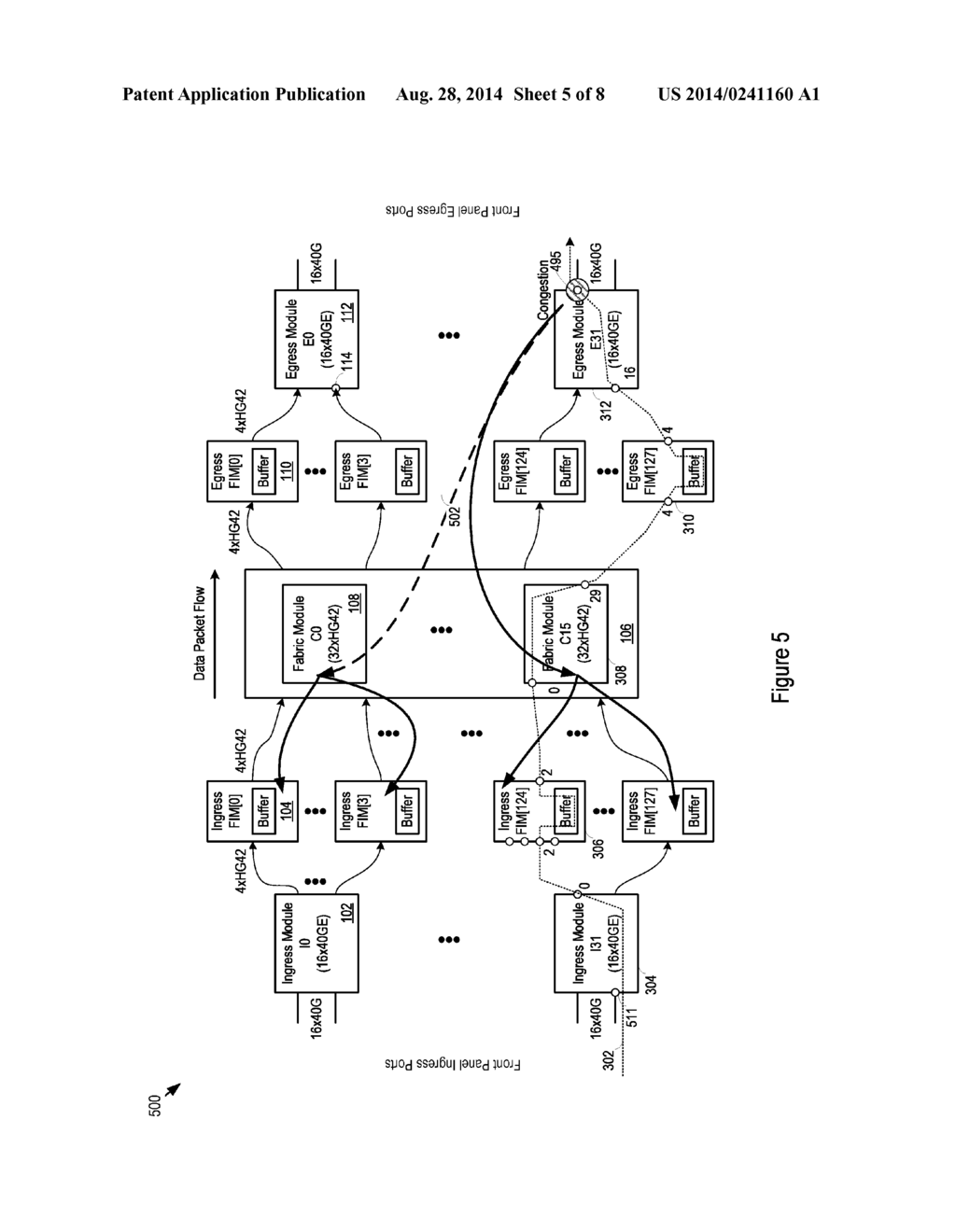 Scalable, Low Latency, Deep Buffered Switch Architecture - diagram, schematic, and image 06