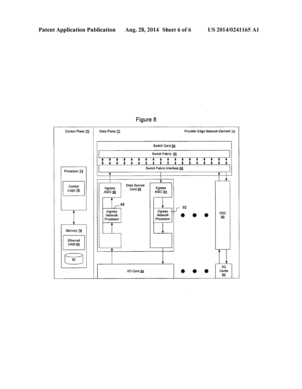 METHOD AND APPARATUS FOR INCREASING THE SCALABILITY OF THE ETHERNET OAM - diagram, schematic, and image 07