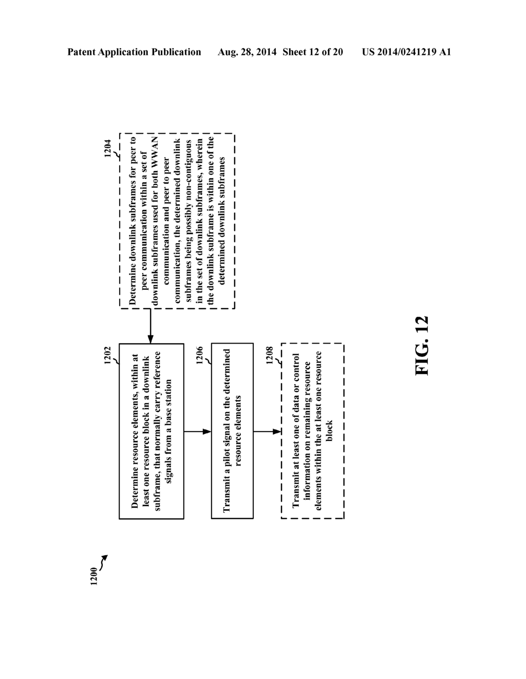 METHOD AND APPARATUS FOR COEXISTENCE OF PEER TO PEER COMMUNICATION WITH     LTE WWAN COMMUNICATION ON DOWNLINK - diagram, schematic, and image 13