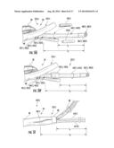 FURCATING FIBER OPTIC CABLES WITHOUT DIRECT COUPLING OF OPTICAL FIBERS TO     STRENGTH MEMBERS, AND RELATED ASSEMBLIES AND METHODS diagram and image