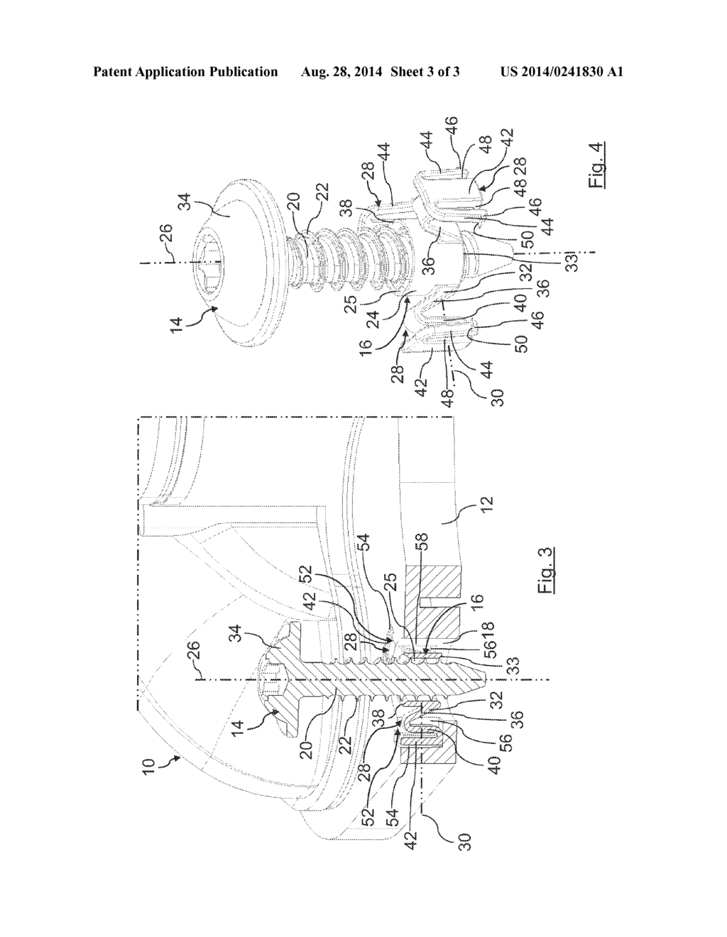 Device for Connecting Two Components, Holding Means of Such a Device, and     Component - diagram, schematic, and image 04