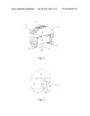 FASTENING ELEMENT AND METHOD FOR SECURING A SUPPORT RAIL TO A MOUNTING     BASE diagram and image