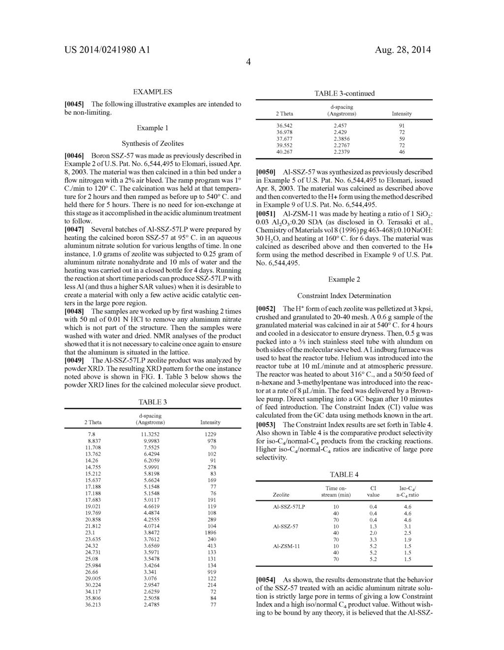 ZEOLITE SSZ-57 HAVING ENHANCED LARGE PORE SELECTVITY - diagram, schematic, and image 06