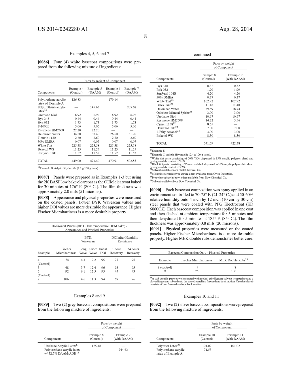 METHODS AND COMPOSITIONS FOR COATING SUBSTRATES - diagram, schematic, and image 10