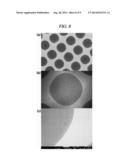 POROUS THIN FILM HAVING HOLES AND A PRODUCTION METHOD THEREFOR diagram and image