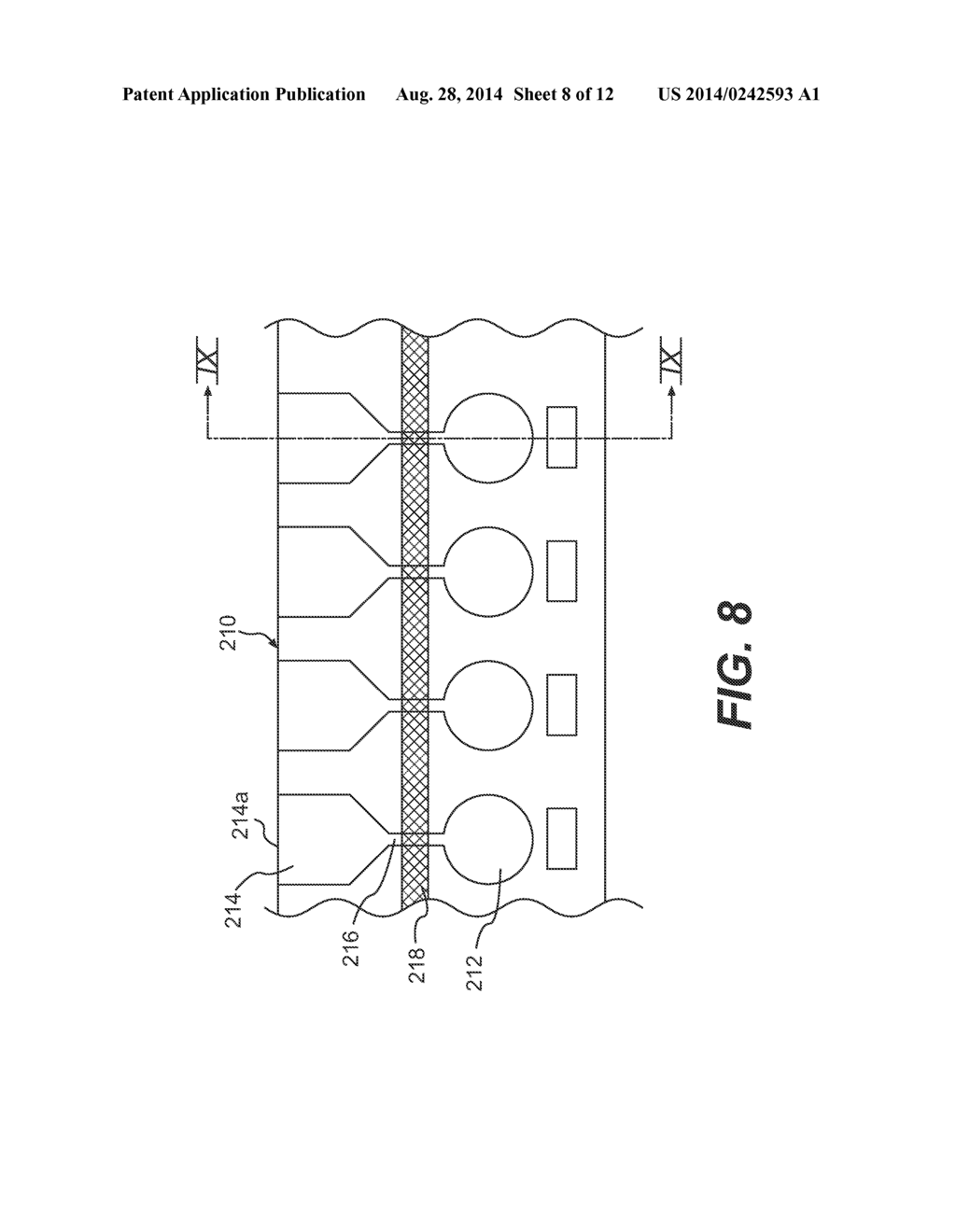 Sample Chamber Array and Method for Processing a Biological Sample - diagram, schematic, and image 09