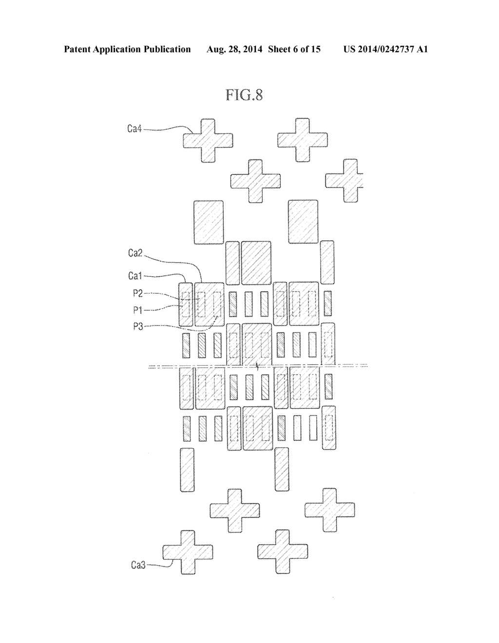 CATHODE DEPOSITION MASK AND METHOD OF MANUFACTURING ORGANIC LIGHT-EMITTING     DISPLAY DEVICE USING THE SAME - diagram, schematic, and image 07