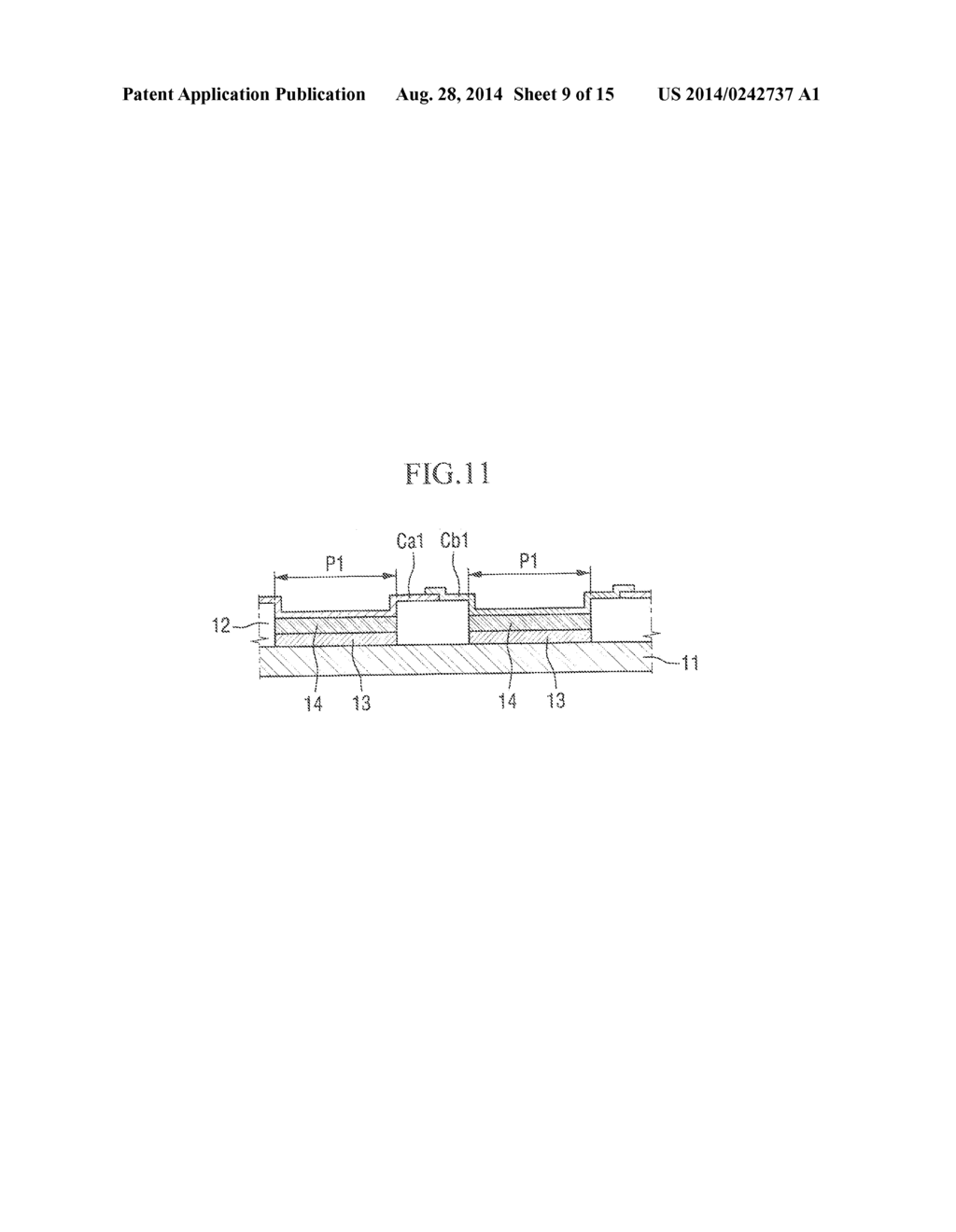 CATHODE DEPOSITION MASK AND METHOD OF MANUFACTURING ORGANIC LIGHT-EMITTING     DISPLAY DEVICE USING THE SAME - diagram, schematic, and image 10