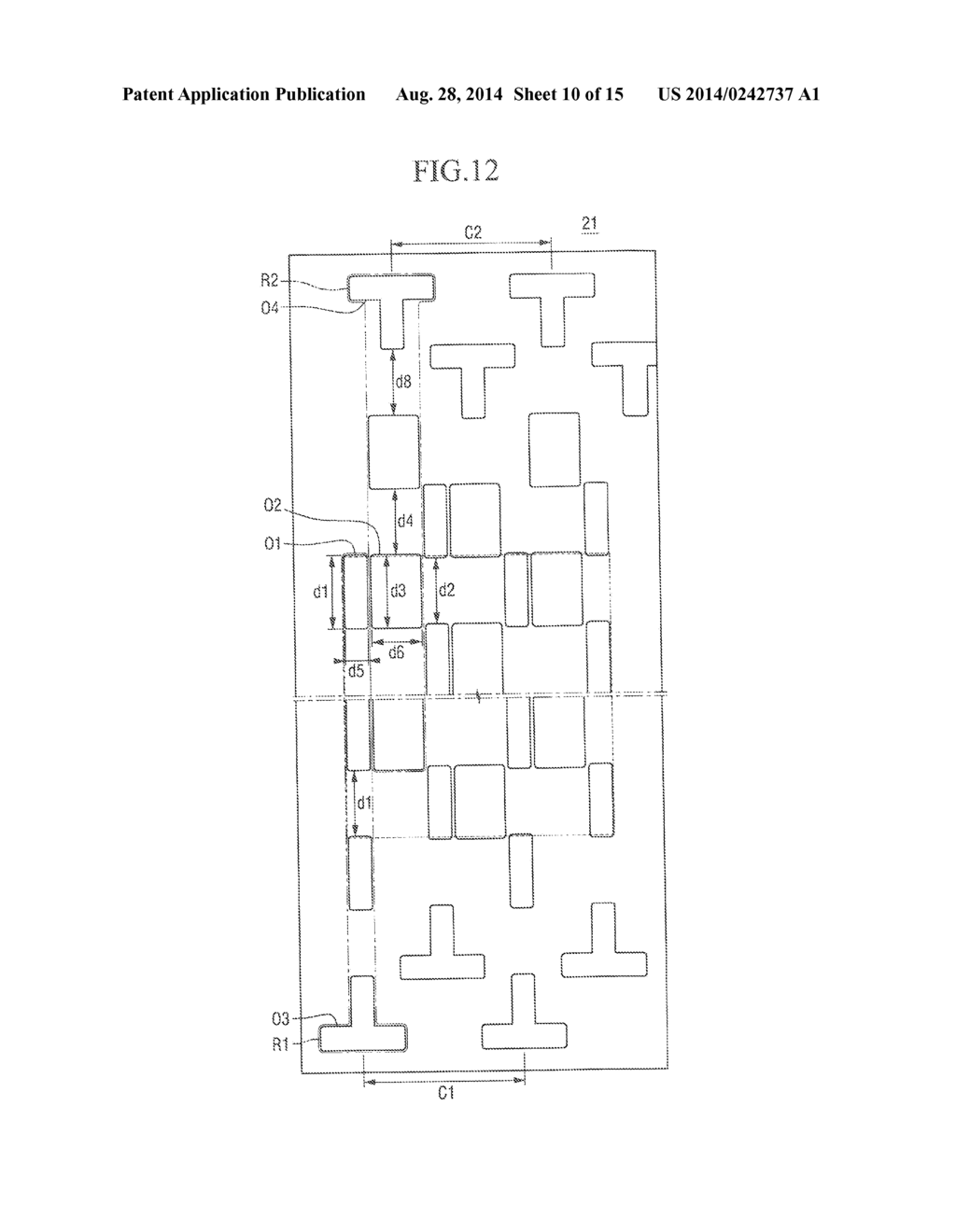 CATHODE DEPOSITION MASK AND METHOD OF MANUFACTURING ORGANIC LIGHT-EMITTING     DISPLAY DEVICE USING THE SAME - diagram, schematic, and image 11