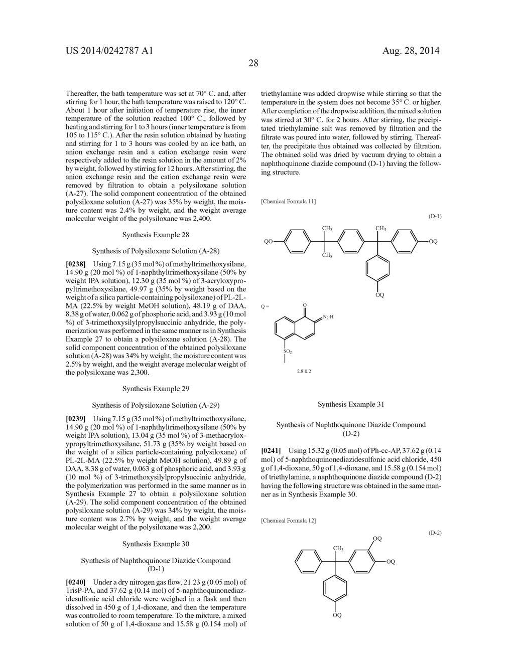 PHOTOSENSITIVE RESIN COMPOSITION AND METHOD FOR PRODUCING SEMICONDUCTOR     DEVICE - diagram, schematic, and image 32