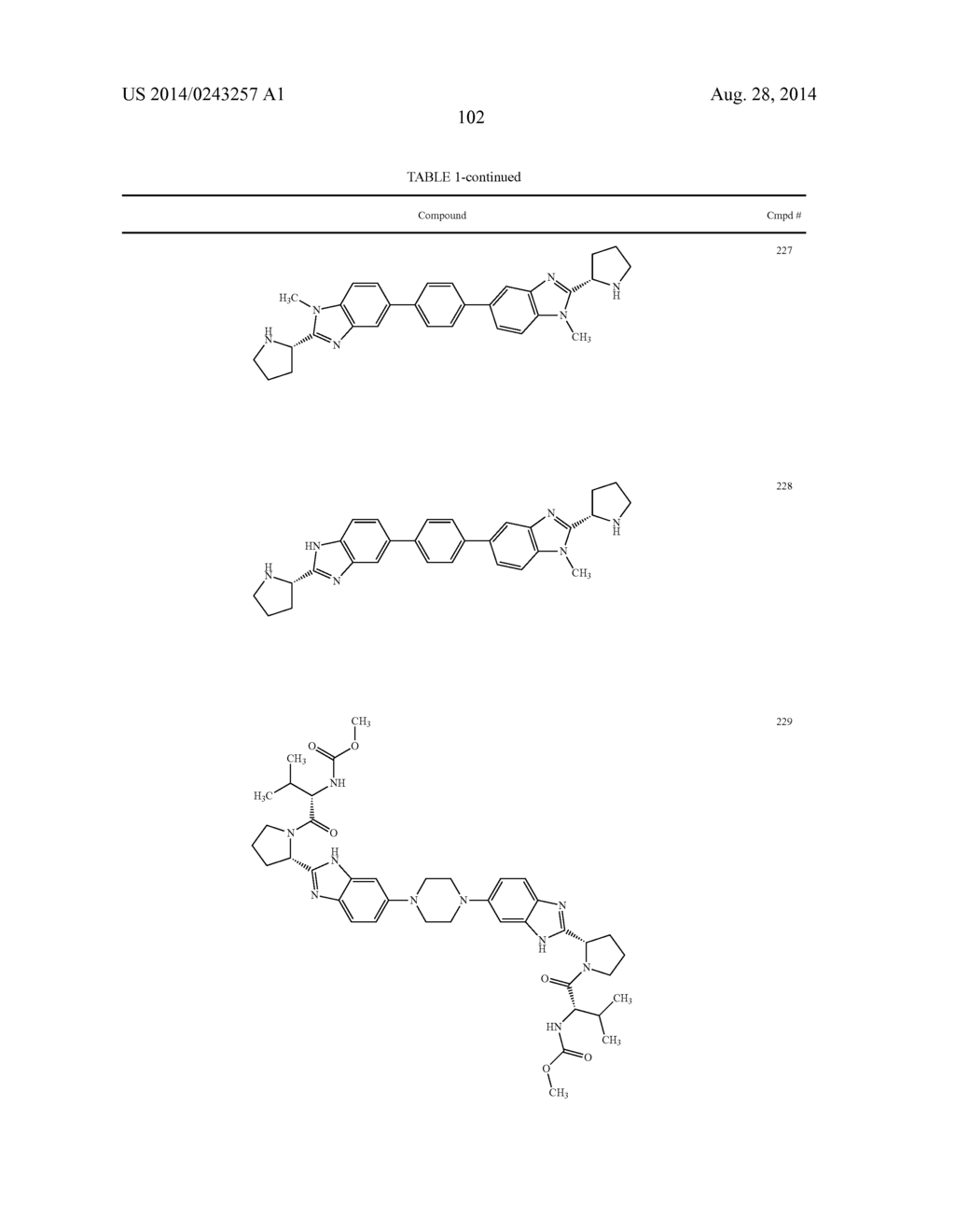 BENZIMIDAZOLE ANALOGUES FOR THE TREATMENT OR PREVENTION OF FLAVIVIRUS     INFECTIONS - diagram, schematic, and image 103