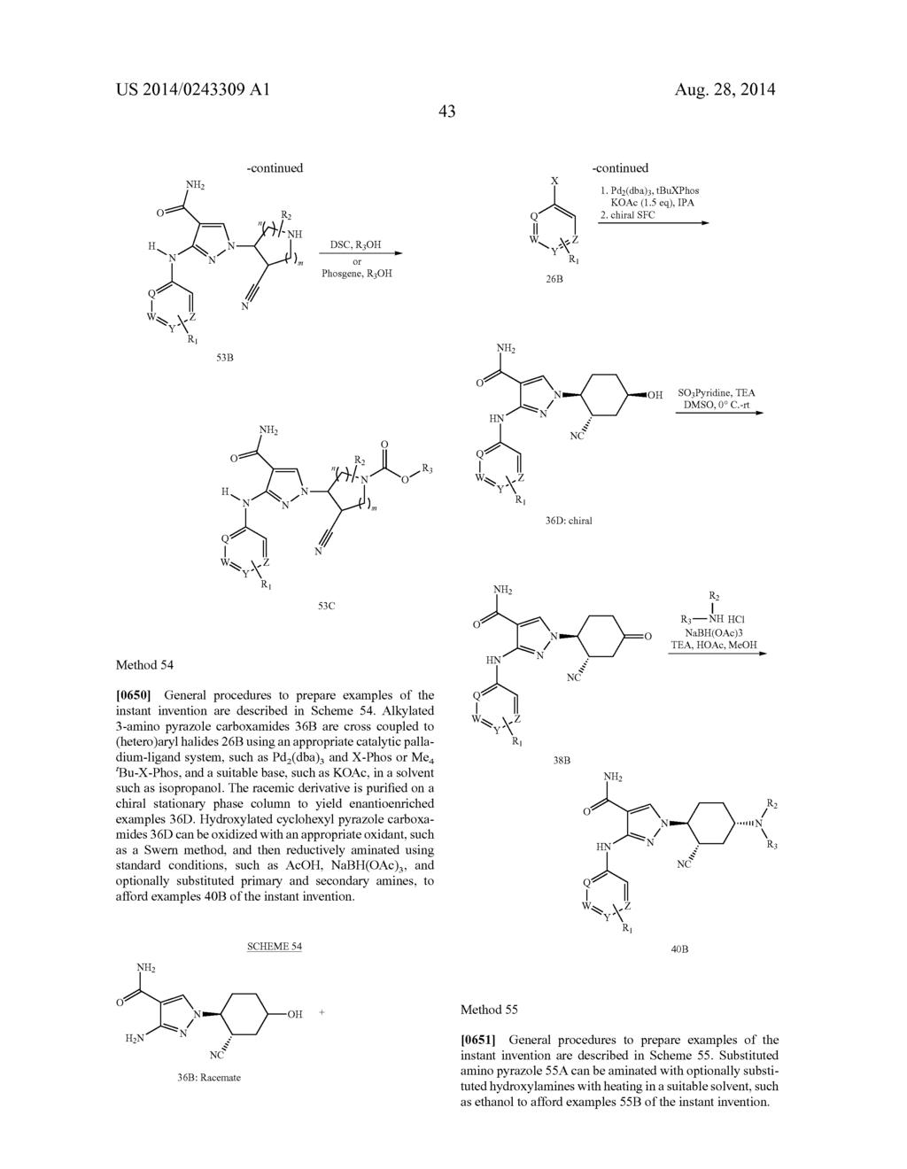 CYCLOALKYLNITRILE PYRAZOLE CARBOXAMIDES AS JANUS KINASE INHIBITORS - diagram, schematic, and image 44