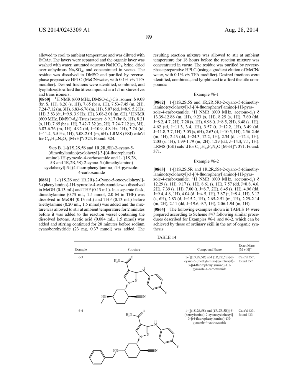 CYCLOALKYLNITRILE PYRAZOLE CARBOXAMIDES AS JANUS KINASE INHIBITORS - diagram, schematic, and image 90