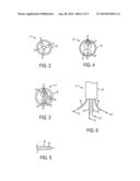 CATHETER STRUCTURE AND METHOD FOR LOCATING TISSUE IN A BODY ORGAN AND     SIMULTANEOUSLY DELIVERING THERAPY AND EVALUATING THE THERAPY DELIVERED diagram and image