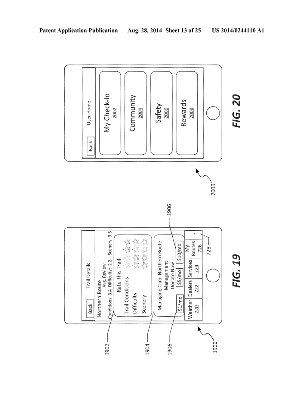 RECREATIONAL VEHICLE INTERACTIVE VEHICLE INFORMATION, TELEMETRY, MAPPING,     AND TRIP PLANNING - diagram, schematic, and image 14