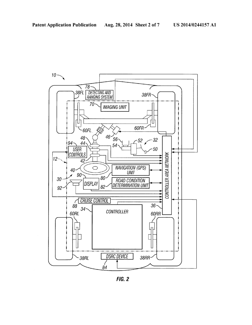 VEHICLE NAVIGATION SYSTEM AND METHOD - diagram, schematic, and image 03