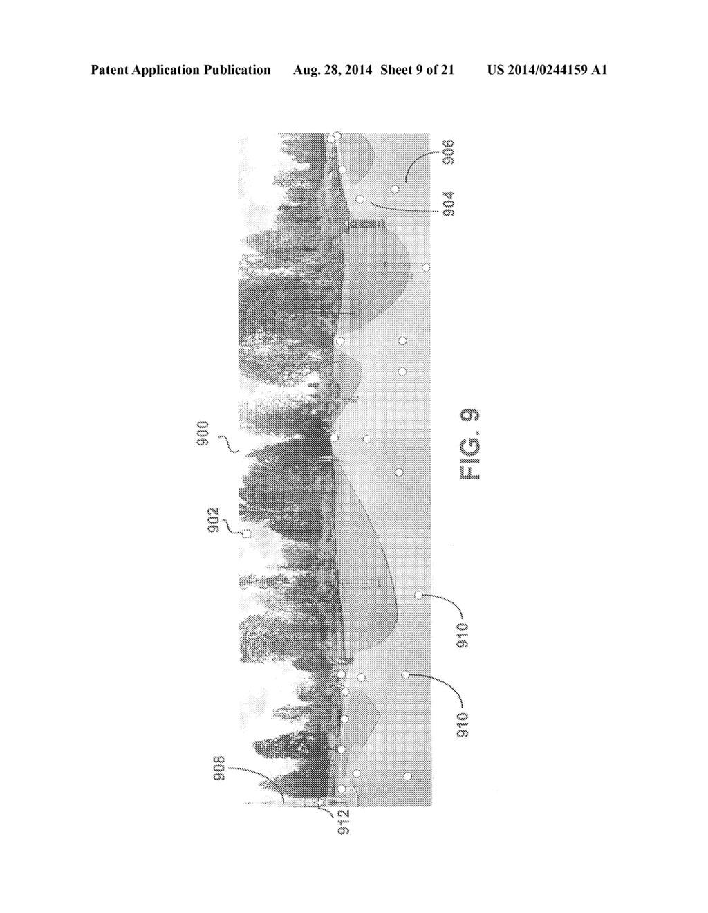 Method of Operating a Navigation System Using Images - diagram, schematic, and image 10