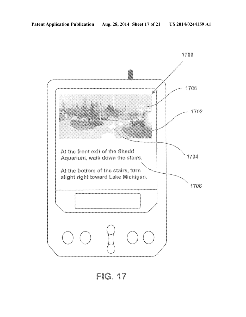 Method of Operating a Navigation System Using Images - diagram, schematic, and image 18