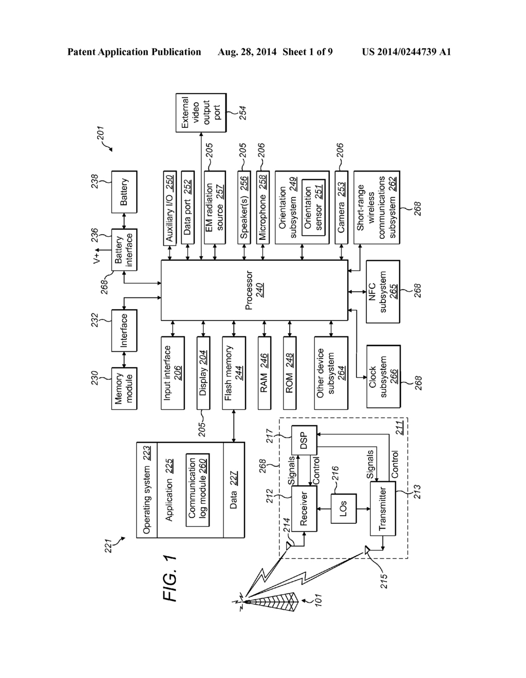 Device, System and Method for Generating Application Data - diagram, schematic, and image 02