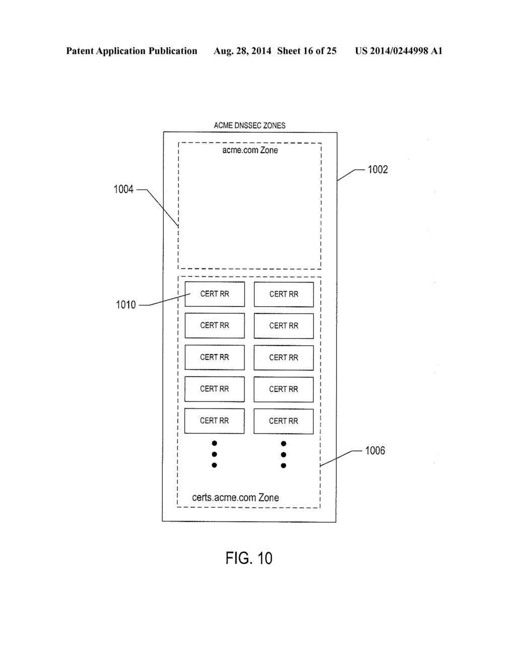 SECURE PUBLISHING OF PUBLIC-KEY CERTIFICATES - diagram, schematic, and image 17