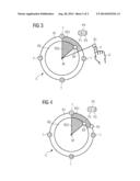 DISPLAY AND OPERATING DEVICE diagram and image