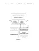 SYSTEM AND METHOD FOR ENFORCING A POLICY FOR AN AUTHENTICATOR DEVICE diagram and image