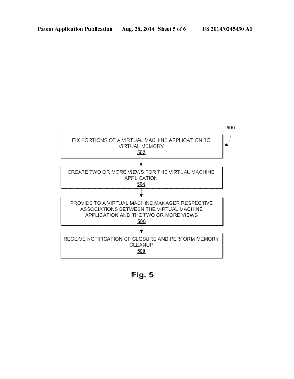 REGULATING ACCESS TO AND PROTECTING PORTIONS OF APPLICATIONS OF VIRTUAL     MACHINES - diagram, schematic, and image 06