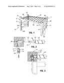 BUNK BED FRAME LOCKING SYSTEM diagram and image