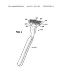 CUTTING MEMBERS FOR SHAVING RAZORS diagram and image