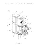 METHODS, APPARATUS AND PRODUCTS FOR GRINDING BREWABLE MATERIALS INTO A     FILTER CARTRIDGE diagram and image