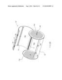 Rotisserie convection oven with rotatable cooking drum and method of use diagram and image