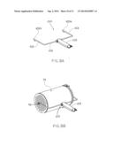 Rotisserie convection oven with rotatable cooking drum and method of use diagram and image