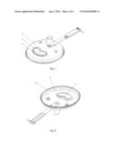 COUPLING SYSTEM OF A REMOVABLE VISOR FOR A PRESSURE COOKER diagram and image