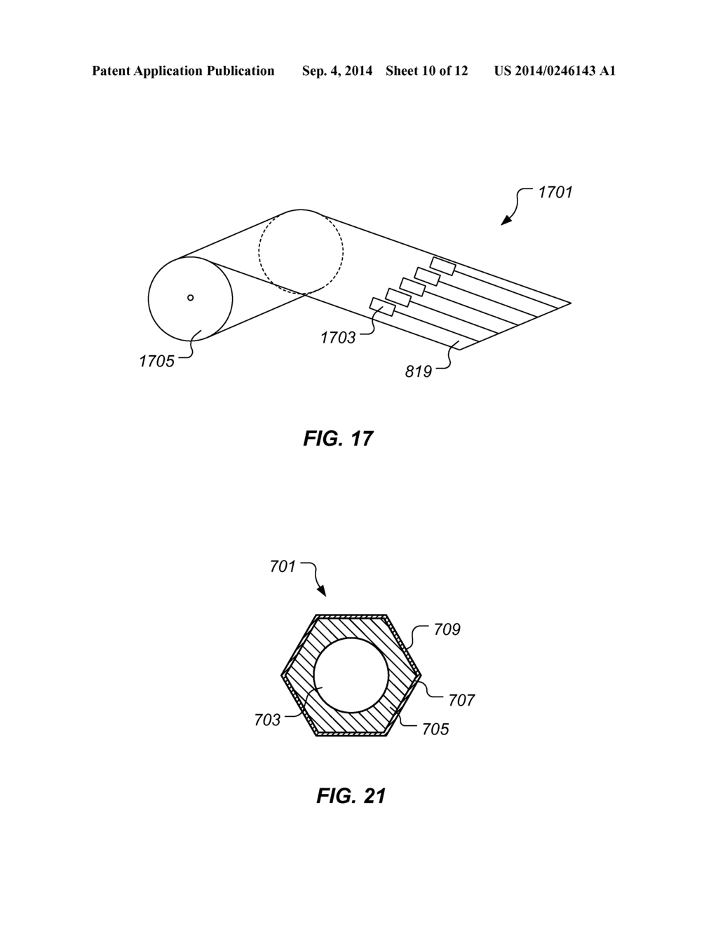 SYSTEM AND METHOD OF MANUFACTURING COMPOSITE CORE - diagram, schematic, and image 11