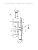 STRIP CASTING APPARATUS FOR RAPID SET AND CHANGE OF CASTING ROLLS diagram and image